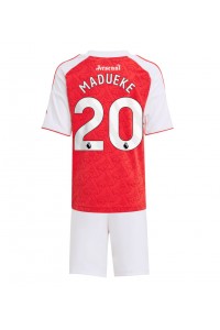 Arsenal Noni Madueke #20 Jalkapallovaatteet Lasten Kotipeliasu 2025-26 Lyhythihainen (+ Lyhyet housut)
